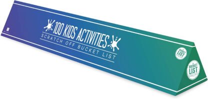 100 Kids Activities Bucket List Scratch Off Poster - Image 4