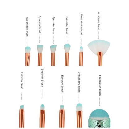 Mermaid Makeup Brushes - Image 6