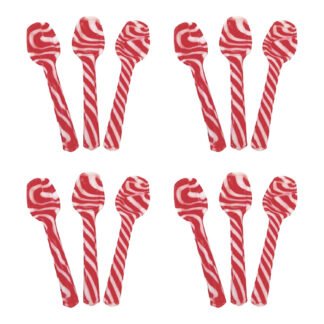 Candy Cane Spoons