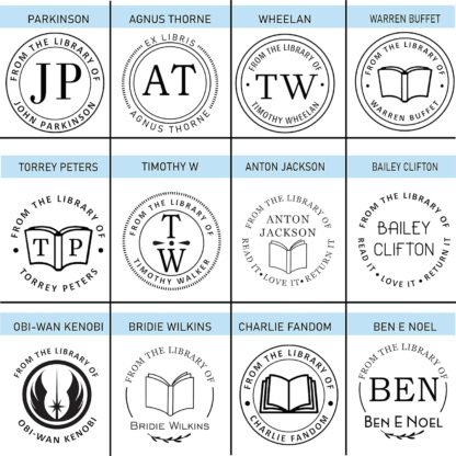 Personalized Library Stamp - Image 2