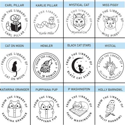 Personalized Library Stamp - Image 3