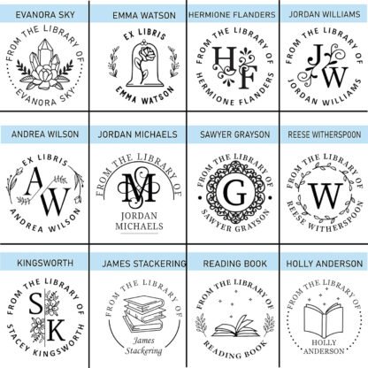 Personalized Library Stamp - Image 5