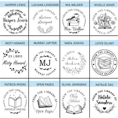 Personalized Library Stamp - Image 6