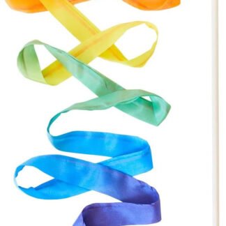 Sarah’s Rainbow Silk Streamer