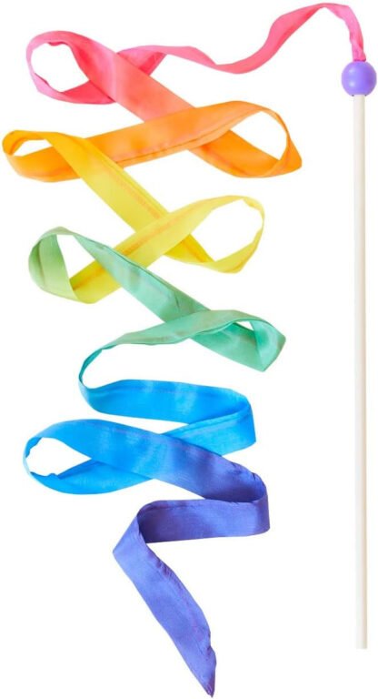 Sarah’s Rainbow Silk Streamer