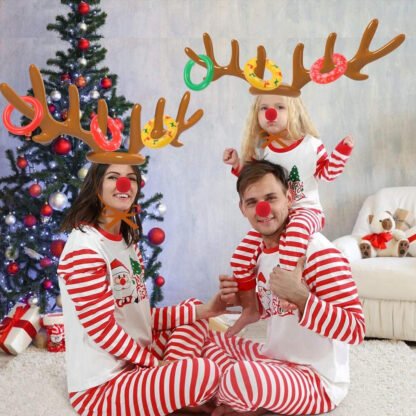 Inflatable Reindeer Ring Toss Game - Image 2