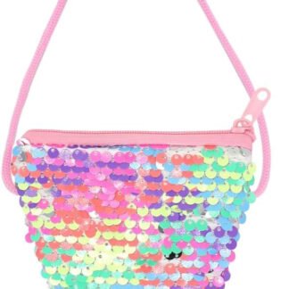 Sequined Mermaid Tail Coin Purse