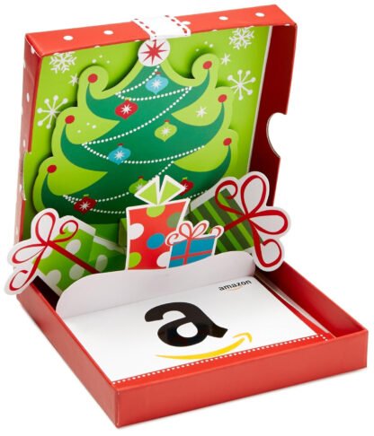 Amazon Gift Card Holiday Pop-Up Box