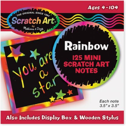 Melissa & Doug Scratch Off Note Art - Image 3