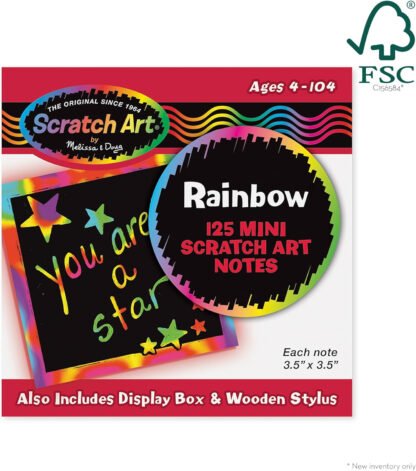Melissa & Doug Scratch Off Note Art - Image 4