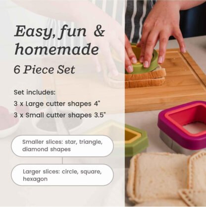 Fun Sandwich Cutter Kit - Image 3