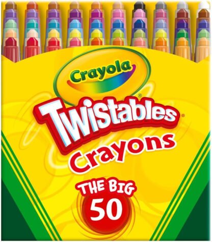 The Big 50 Crayola Twistable Crayons