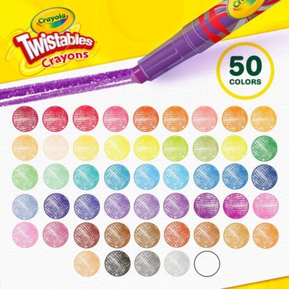 The Big 50 Crayola Twistable Crayons - Image 3