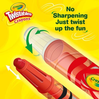 The Big 50 Crayola Twistable Crayons - Image 4