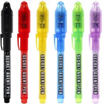 Secret Agent Invisible Ink Pens