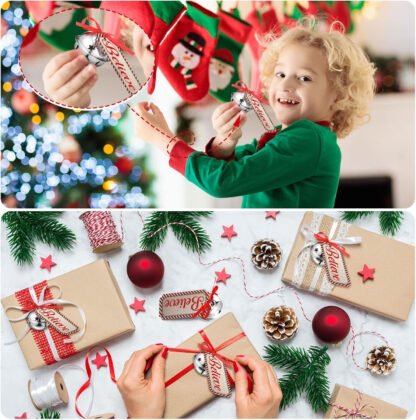 Personalized Christmas Spirit Believe Bell - Image 6