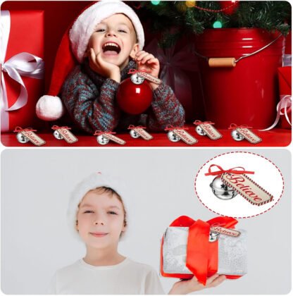Personalized Christmas Spirit Believe Bell - Image 7