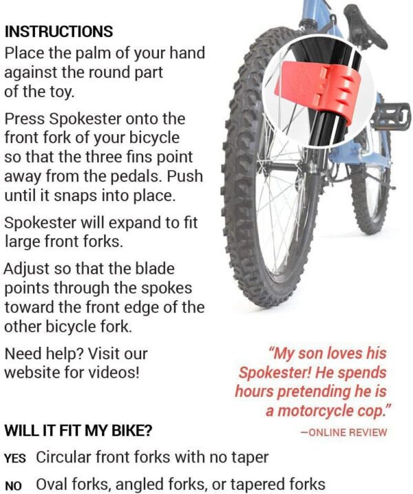 The Spokester Bicycle Noisemaker - Image 5