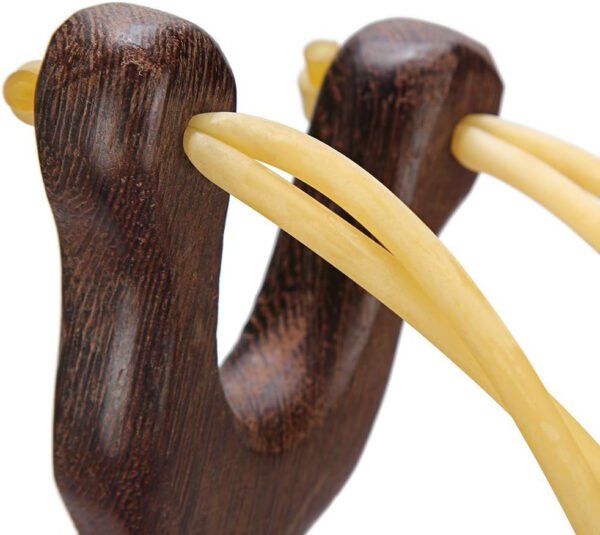 Wood Slingshot with Felt Ammo - Image 6
