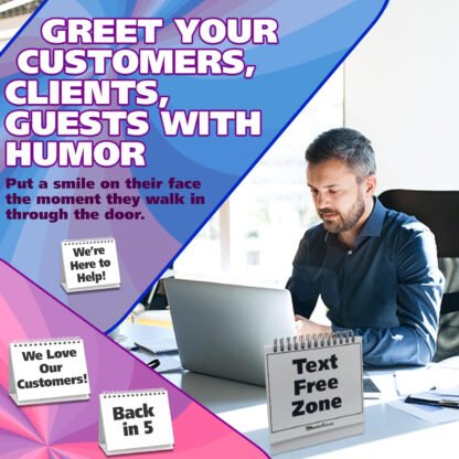 Interchangeable Desk Signs - Image 5