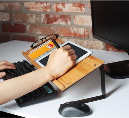 Bamboo Tablet Smartphone Book Stand - Image 7