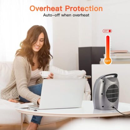 1500W Portable Space Heater - Image 3