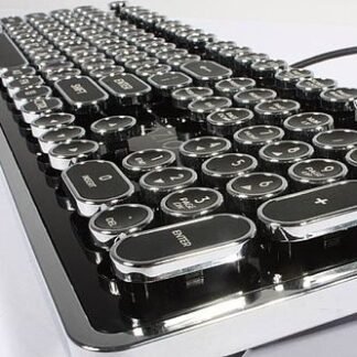 Retro Typewriter Style Keyboard